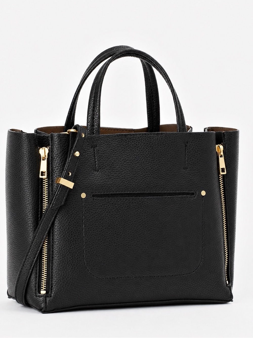 NWT Ann Taylor Signature Gallery Mini Tote with Crossbody Strap